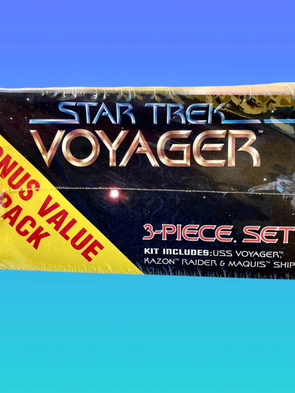 Monogram Star Trek Voyager 3-Piece Set 1996 Model Kit Sealed